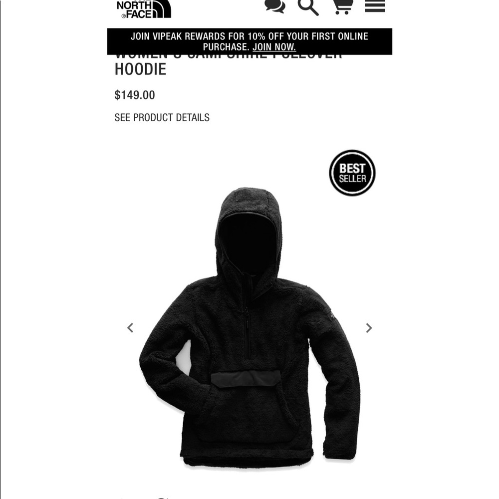 Women’s Northface Campshire Pullover Hoodie!